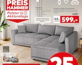 porta Möbel - Ecksofa „Bozen“ mit Funktion Angebot im Prospekt Ecksofa „Bozen“ mit Funktion bei porta Möbel im Prospekt "" für 599,00 €