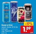 Ready to Drink Angebote bei Netto Marken-Discount Speyer für 1,39 €