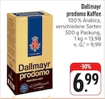 prodomo Kaffee bei nah und gut im Prospekt "" für 6,99 €