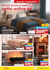 Bett im Netto Marken-Discount Prospekt in Ahaus Aktueller Netto Marken-Discount Prospekt mit Bett, "Aktuelle Angebote", Seite 64