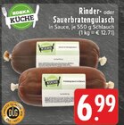 Rinder- oder Sauerbratengulasch im Angebot bei EDEKA in Hemer Rinder- oder Sauerbratengulasch Angebote von EDEKA KÜCHE bei EDEKA Hemer für 6,99 €
