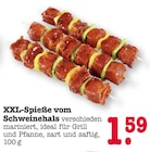 Aktuelles XXL-Spieße vom Schweinehals Angebot bei E center in Heidelberg ab 1,59 €