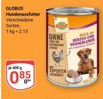 Hundenassfutter Angebote von Globus bei GLOBUS Salzgitter für 0,85 €