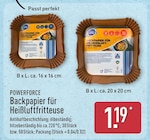 Backpapier für Heißluftfritteuse von Powerforce im aktuellen ALDI Nord Prospekt