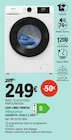 Lave-linge frontal - Hisense - E.Leclerc à Achères Lave-linge frontal - Hisense en promo chez E.Leclerc Achères à 249,00 €