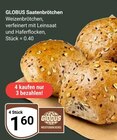 Aktuelle Wecker Angebote bei GLOBUS in Jena Aktuelles Saatenbrötchen Angebot bei GLOBUS in Jena ab 1,60 €