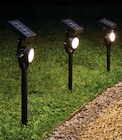 Spot led solaire ht 38 cm en promo à 5,49 € chez Super U Spot led solaire ht 38 cm dans le catalogue Super U