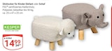 Sitzhocker für Kinder Elefant im Angebot bei GLOBUS in Hof Sitzhocker für Kinder Elefant Angebote von KESPER bei GLOBUS Hof für 14,99 €