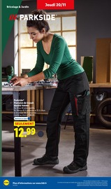 Pantalon Femme Angebote im Prospekt "Jusqu'à 65% de réduction !" von Lidl auf Seite 56