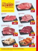 Netto Marken-Discount Prospekt "Fleisch & Wurst in Ihrer Bedien-Filiale", 2 Seiten, für Greiz, 23.03.2020 - 28.03.2020 Netto Marken-Discount Prospekt "Fleisch & Wurst in Ihrer Bedien-Filiale", 2 Seiten, für Greiz, 23.03.2020 - 28.03.2020