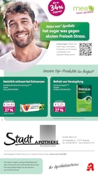 Apotheken Prospekt von mea - meine apotheke in Gransee Aktueller mea - meine apotheke Apotheken Prospekt für Gransee: Unsere August-Angebote mit 4} Seiten, 01.08.2026 - 31.08.2026