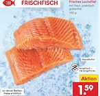 Netto Marken-Discount - Frisches Lachsfilet Angebot im Prospekt Frisches Lachsfilet bei Netto Marken-Discount im Prospekt "" für 1,59 €