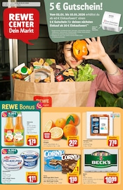 Aktueller REWE Prospekt mit Milch, "Dein Markt", Seite 1