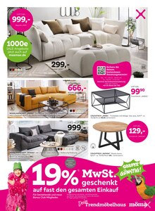 Sitzmöbel im mömax Prospekt "SALE bis -70%" mit 12 Seiten (Darmstadt)