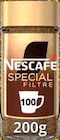 Café soluble spécial filtre - NESCAFÉ en promo chez Intermarché Express Rueil-Malmaison à 5,18 €