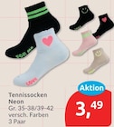 Tennissocken Neon Angebote bei budni Hamburg für 3,49 €
