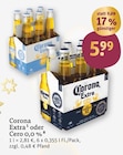 Aktuelles Corona Extra oder Cero 0,0 % Angebot bei tegut in Schwäbisch Gmünd ab 5,99 €