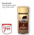 Gold im Angebot bei GLOBUS in Hürth Gold Angebote von Nescafé bei GLOBUS Hürth für 7,99 €