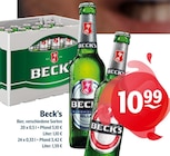 Aktuelles Beck's Bier Angebot bei Getränke Hoffmann in Gronau (Westfalen) ab 10,99 €