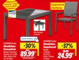 Aluminium-Gartentisch Angebote von LIVARNO home bei Lidl Arnsberg für 24,99 €