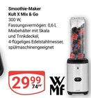 Smoothie-Maker Kult X Mix & Go im Angebot bei GLOBUS in Jena Smoothie-Maker Kult X Mix & Go Angebote von WMF bei GLOBUS Jena für 29,99 €