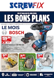 Catalogue Screwfix à Giberville, avec 8 pages Prospectus Screwfix à Giberville, "LES BONS PLANS", 8 pages, 27/05/2026 - 23/06/2026