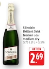 Brillant Sekt trocken bei EDEKA im Prospekt "" für 2,69 €