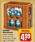 Mineralwasser Angebote von Glashäger bei REWE Parchim für 4,99 €