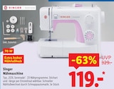 Nähmaschine im Angebot bei Lidl in Peine Nähmaschine Angebote von Singer bei Lidl Peine für 119,00 €