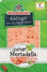 Geflügel Mortadella im tegut Prospekt Geflügel Mortadella von Wiesenhof im aktuellen tegut Prospekt für 1,29 €