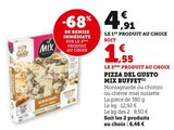 Pizza - PIZZA GUSTO - Super U à Istres Pizza - PIZZA GUSTO en promo chez Super U Istres à 1,55 €