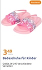 Badeschuhe für Kinder im Action Prospekt Badeschuhe für Kinder von im aktuellen Action Prospekt für 3,49 €
