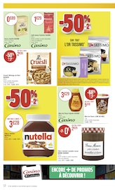 Nutella Angebote im Prospekt "Casino #hyperFrais" von Géant Casino auf Seite 12