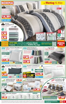 Kopfkissen im Norma Prospekt "Mehr fürs Geld" mit 20 Seiten (Fürth)