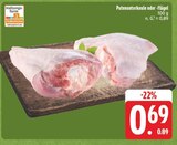 Putenunterkeule oder -flügel Angebote bei EDEKA Plauen für 0,69 €