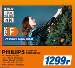 OLED TV 650LED759 Angebote von PHILIPS bei expert Sondershausen für 1.299,00 €