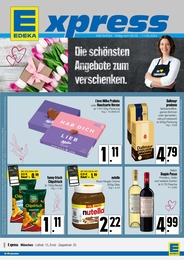 E xpress Prospekt für Parsdorf: "Die schönsten Angebote zum Verschenken.", 4 Seiten, 06.05.2024 - 11.05.2024