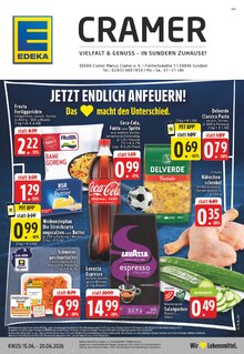 Aktueller EDEKA Prospekt für Balve und Ungebung, Seiten zum blättern EDEKA Prospekt Aktuelle Angebote mit Seiten in Balve und Umgebung