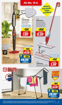 Wäscheständer im Lidl Prospekt "LIDL LOHNT SICH" mit 63 Seiten (Reutlingen)