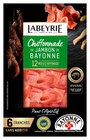 CHIFFONNADE DE JAMBON DE BAYONNE IGP TRANCHÉ 12 MOIS D'AFFINAGE MINIMUM - LABEYRIE dans le catalogue Netto