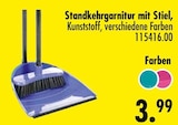 Standkehrgarnitur mit Stiel für 3,99 € bei SB Möbel Boss im Angebot Standkehrgarnitur mit Stiel im aktuellen SB Möbel Boss Prospekt
