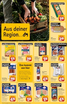 Mettwurst im aktuellen REWE Prospekt (Chemnitz) Mettwurst im REWE Prospekt "Dein Markt" mit 32 Seiten (Chemnitz)
