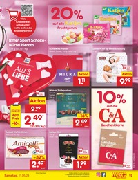 Schokoladentafel im Netto Marken-Discount Prospekt "Aktuelle Angebote" auf Seite 27