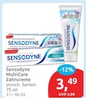 MultiCare Zahncreme Original von Sensodyne für 3,49 € bei budni im Angebot MultiCare Zahncreme Original von Sensodyne im aktuellen budni Prospekt