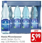 Mineralwasser im Angebot bei EDEKA in Oberursel Mineralwasser Angebote von Hassia bei EDEKA Oberursel für 5,99 €
