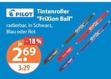 FriXion Ball Tintenroller von Pilot im aktuellen V-Markt Prospekt für 2,69 €