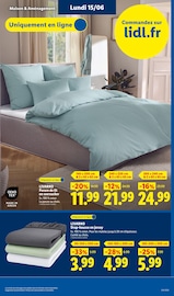 Promos Drap-Housse dans le catalogue "L'ÉTÉ IMBATTABLE" de Lidl Drap-Housse en promo dans le catalogue Lidl à la page 61