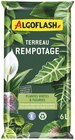 Terreau de rempotage 6 L - ALGOFLASH en promo à 5,90 € chez Mr. Bricolage Terreau de rempotage 6 L - ALGOFLASH dans le catalogue Mr. Bricolage