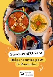 Prospectus Recettes à Villeneuve-sur-Lot, "Saveurs d'Orient", 1 page, 06/03/2024 - 10/04/2024