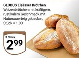 Elsässer Brötchen im Angebot bei GLOBUS in Krefeld Elsässer Brötchen Angebote von Globus bei GLOBUS Krefeld für 2,99 €